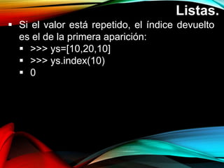 Ejercicios Python parte 4 | PPTX