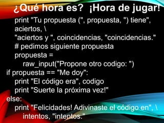Ejercicios Python parte 4 | PPTX