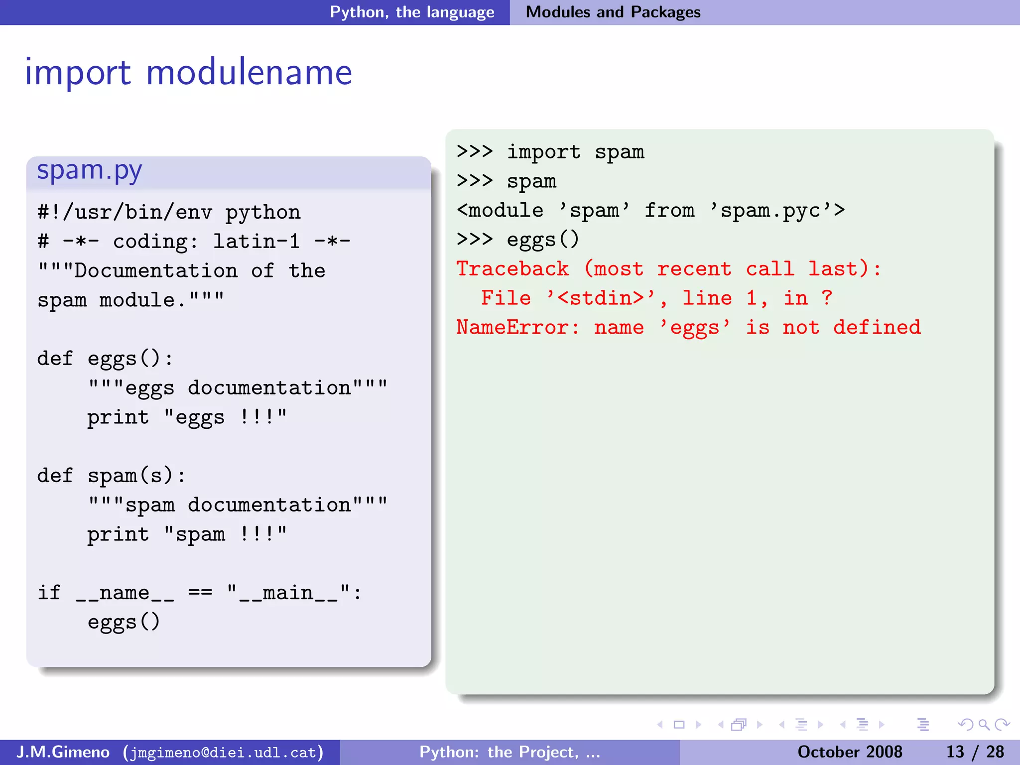 Python: the Project, the Language and the Style