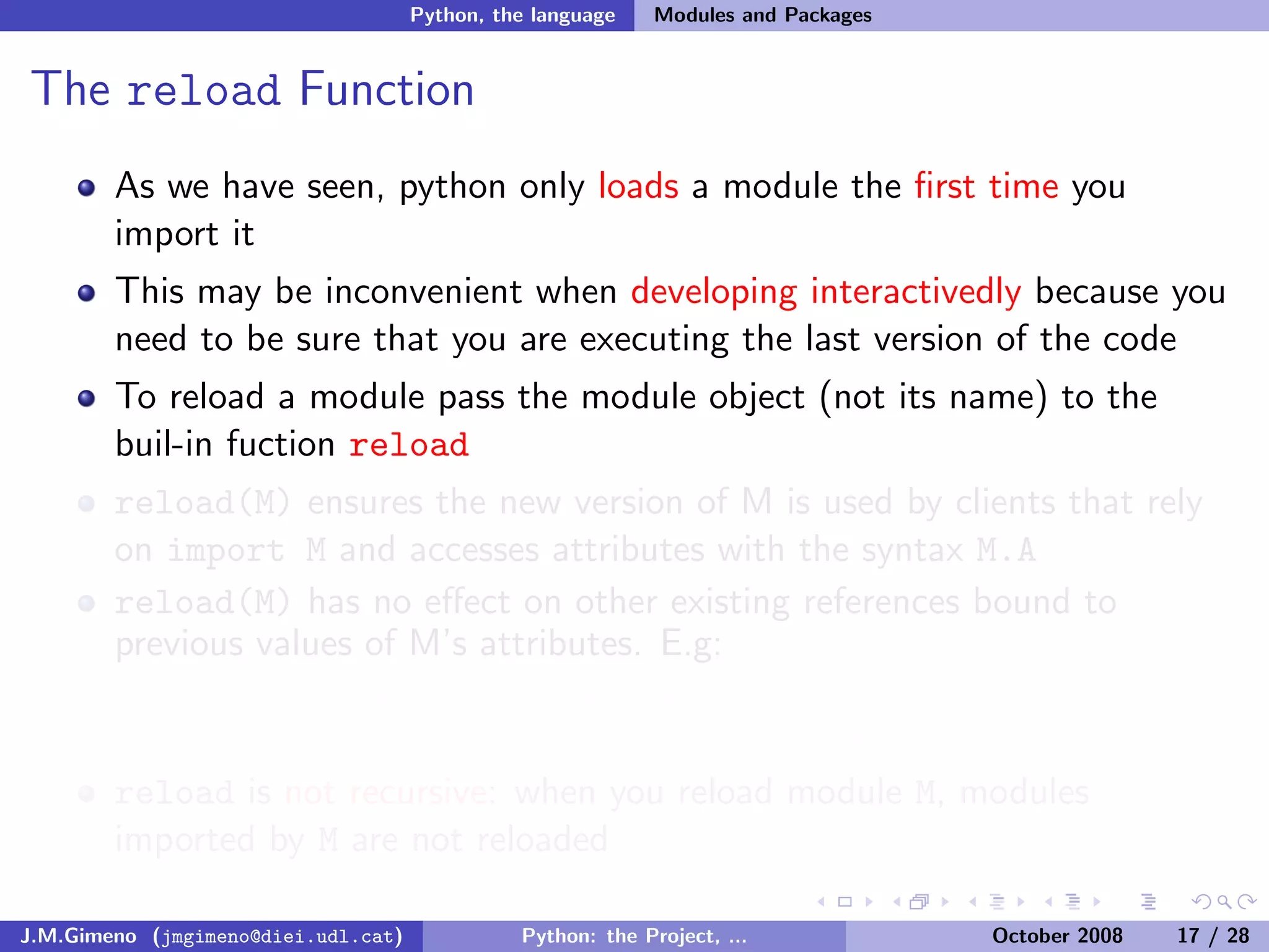 Python: the Project, the Language and the Style