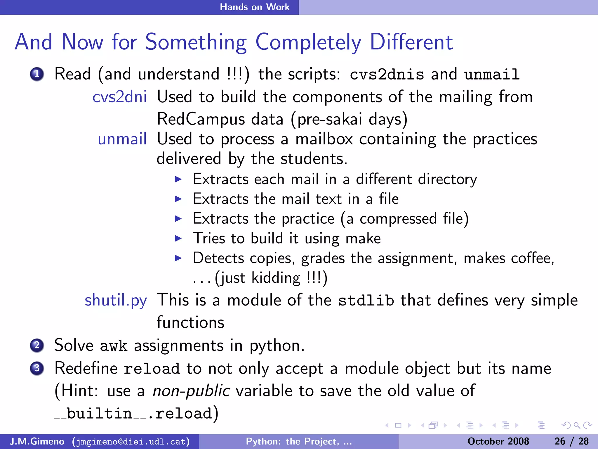Python: the Project, the Language and the Style