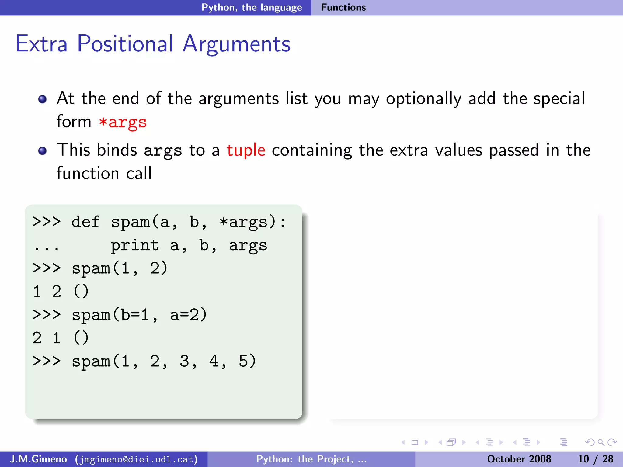 Python: the Project, the Language and the Style