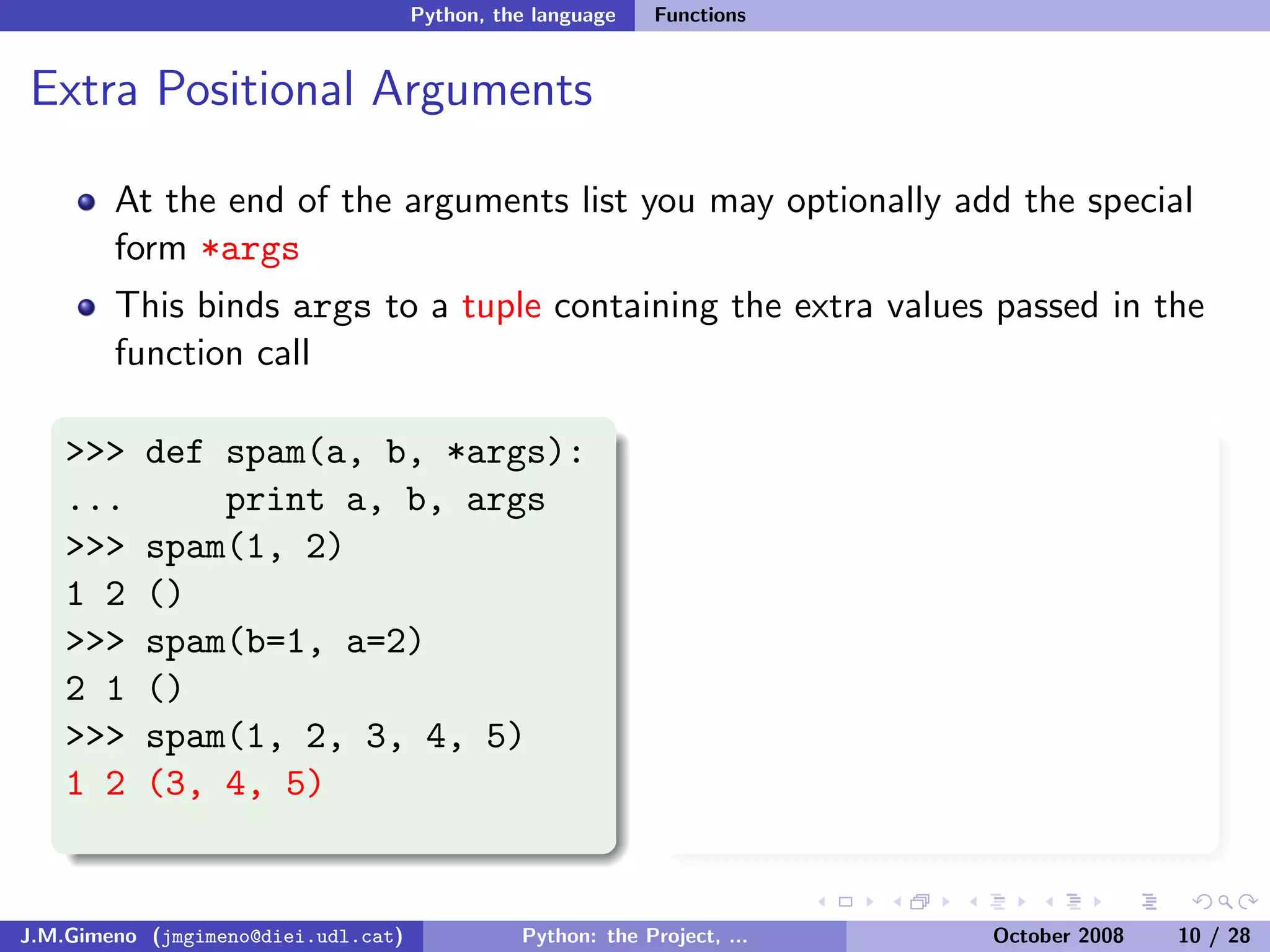 Python: the Project, the Language and the Style