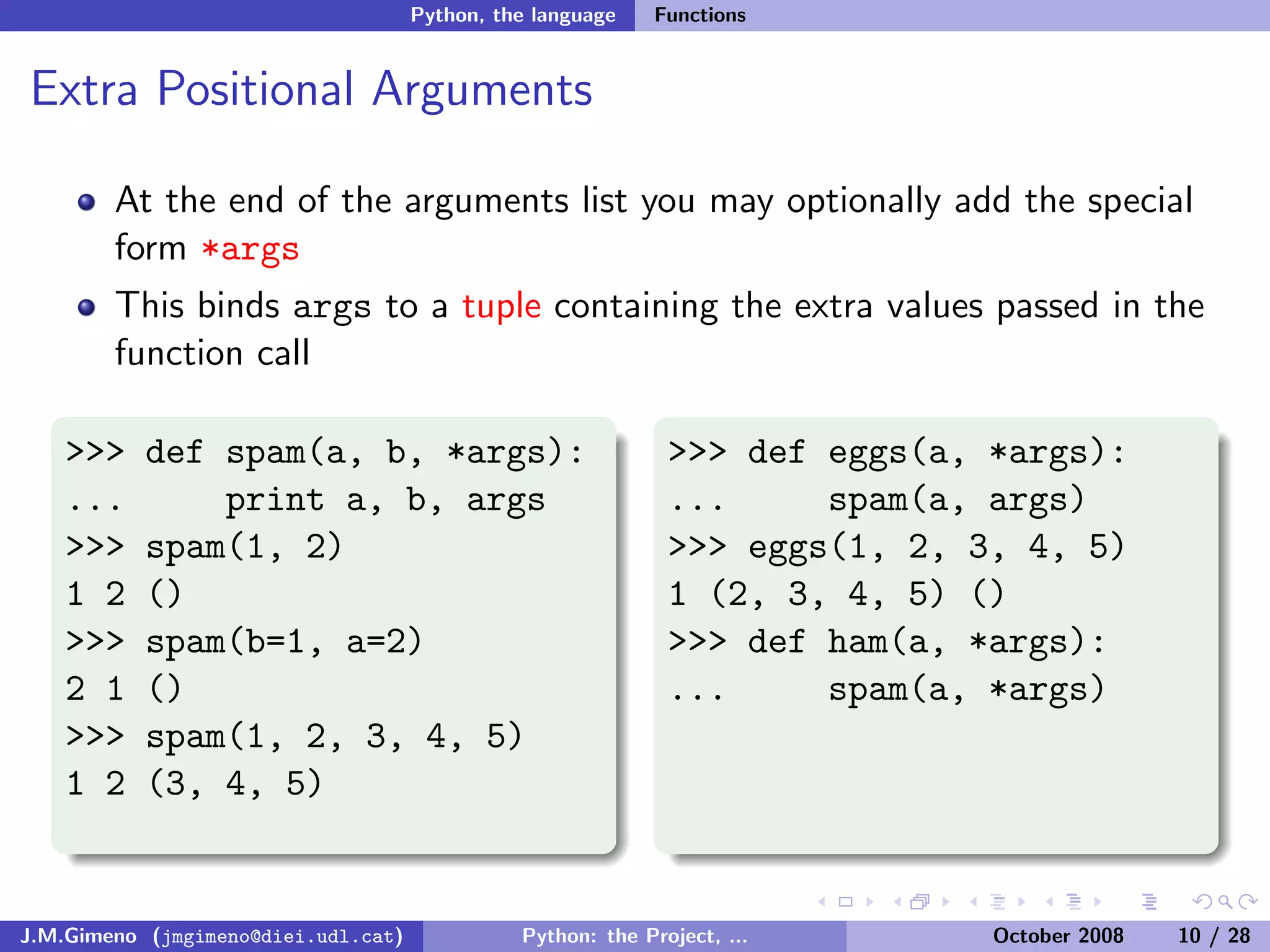 Python: the Project, the Language and the Style