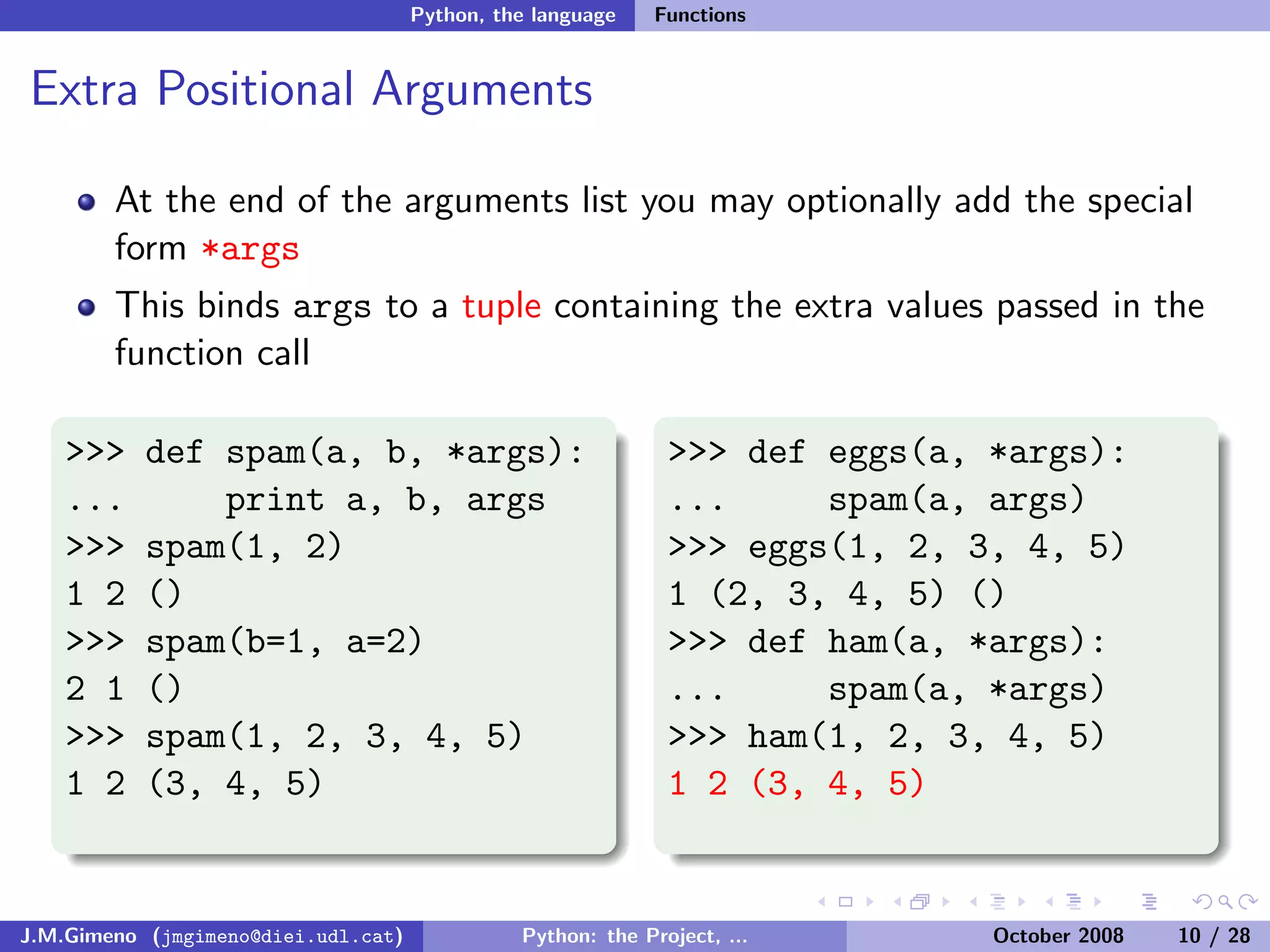 Python: the Project, the Language and the Style