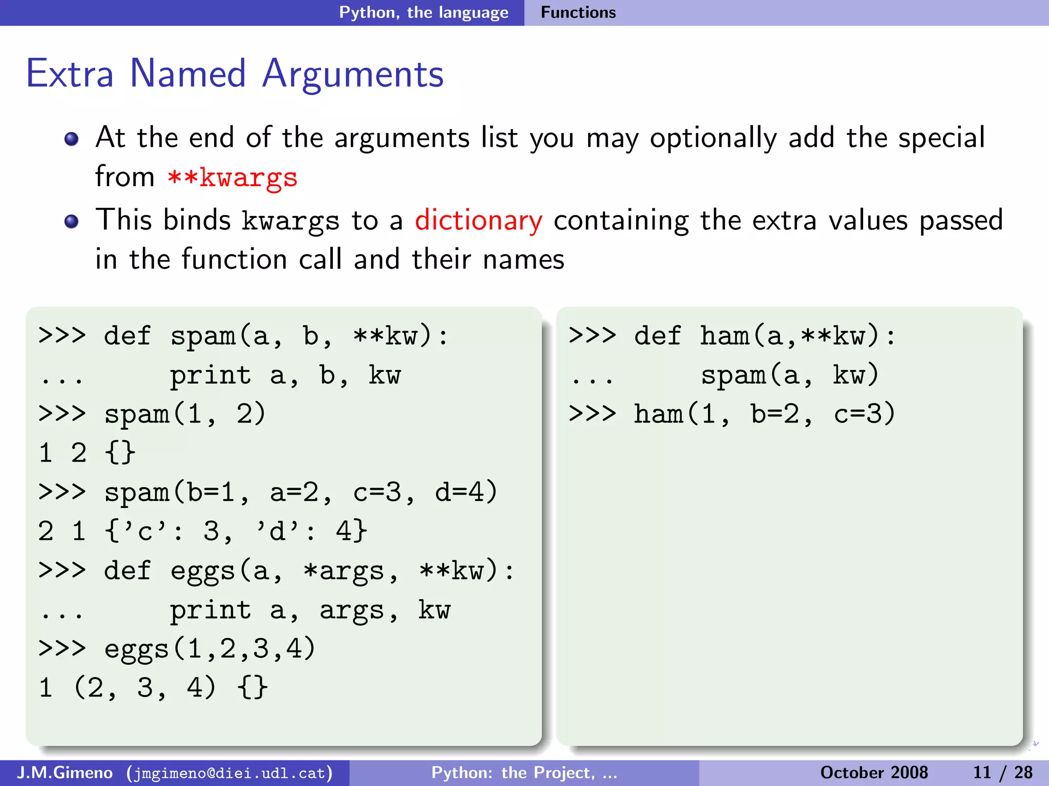 Python: the Project, the Language and the Style