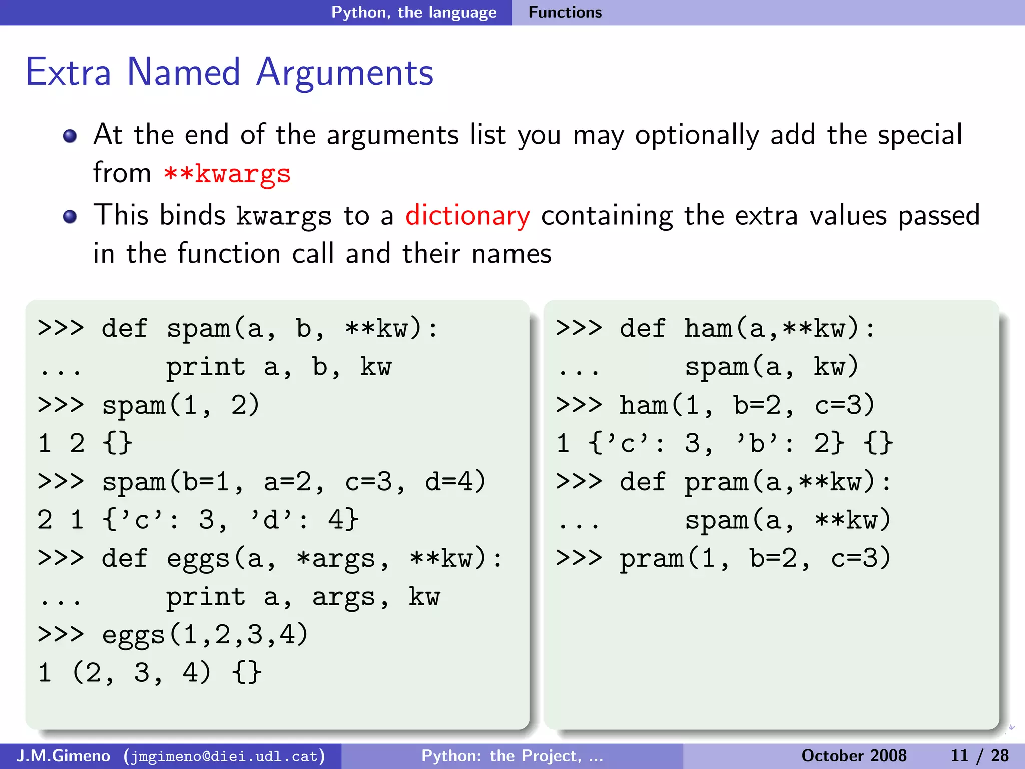 Python: the Project, the Language and the Style
