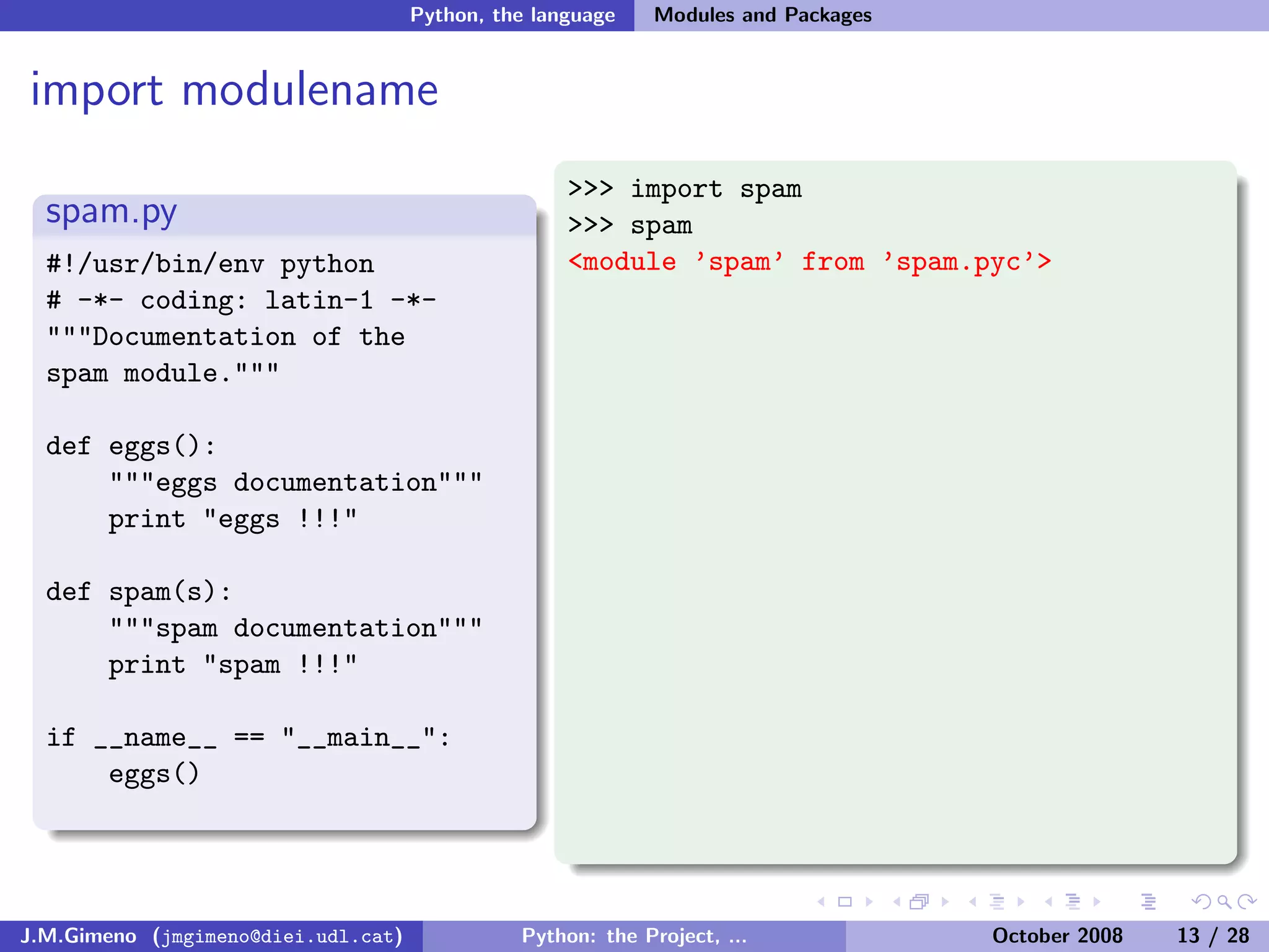 Python: the Project, the Language and the Style
