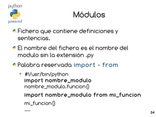 Presentacion Python | PDF