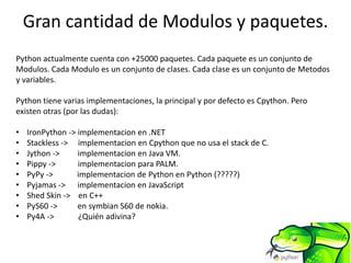 Python y la POO, en una clase, UNNe-Corrientes | PPTX