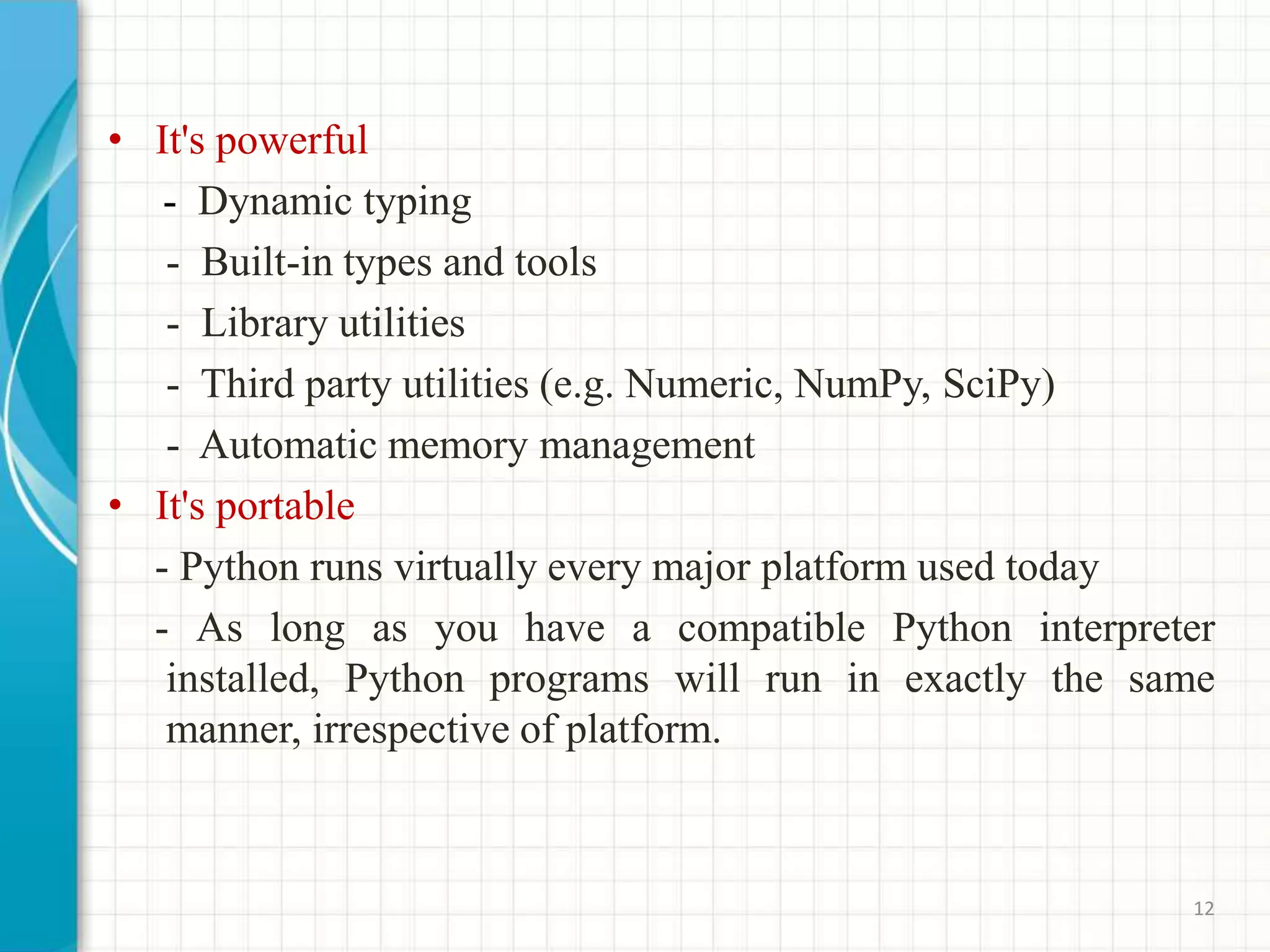 Python Seminar PPT | PPT