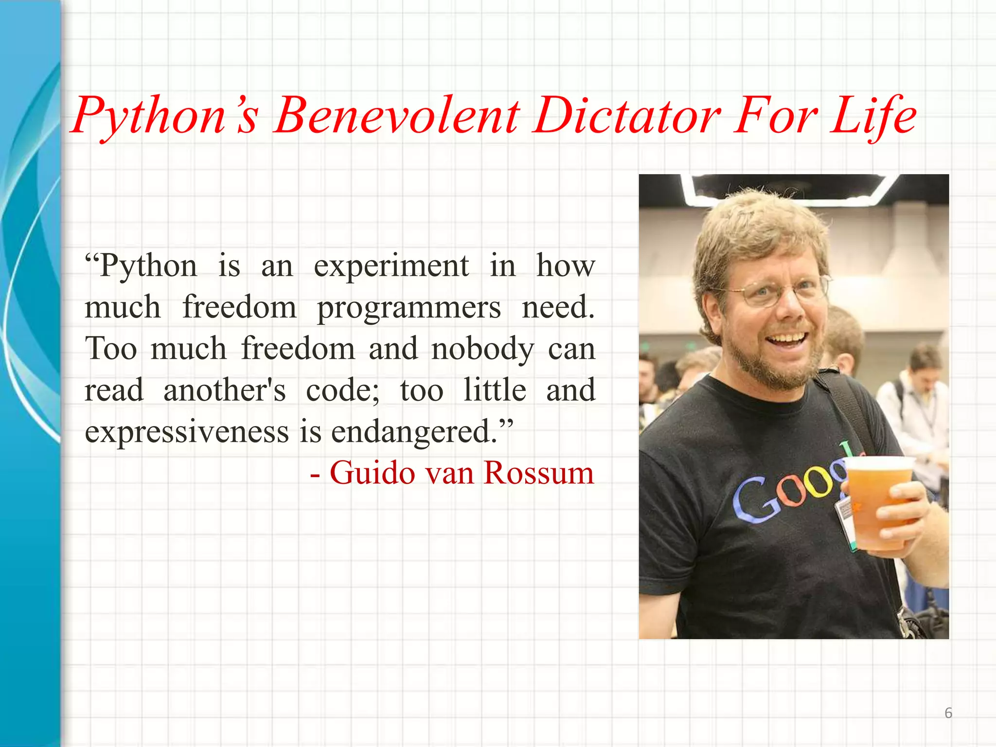 Python Seminar PPT | PPTX