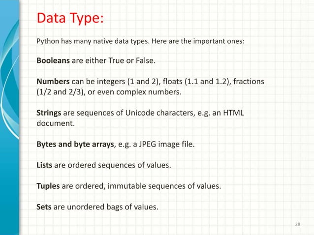 Python Seminar PPT | PPTX