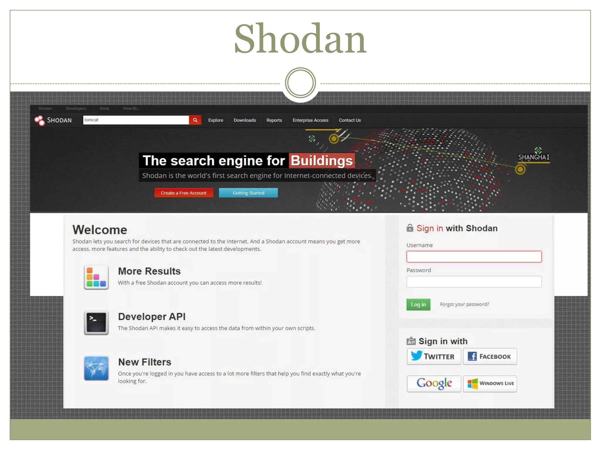 Shodan
 