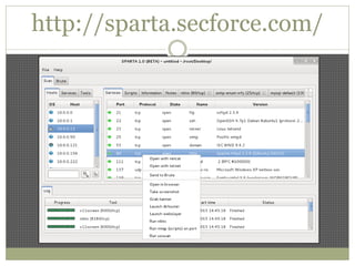http://sparta.secforce.com/
 