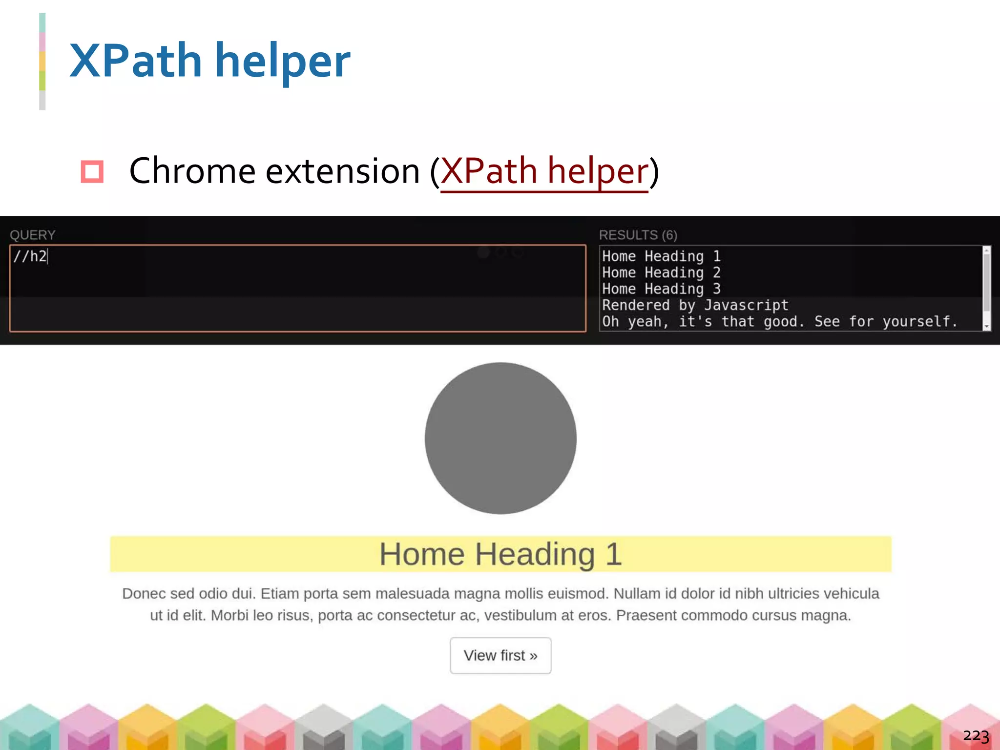 透過開發者工具取得 XPath
224
 