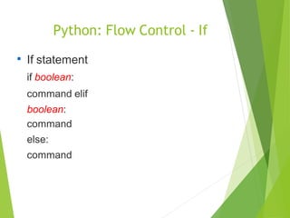 Python Training Tutorial for Frreshers | PPT