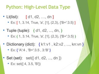 Python Training Tutorial for Frreshers | PPT