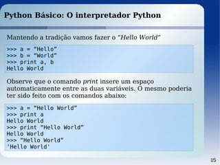 Linguagem de Programação Python | PDF