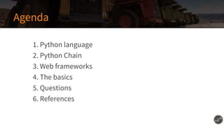 Python for web development | PPT