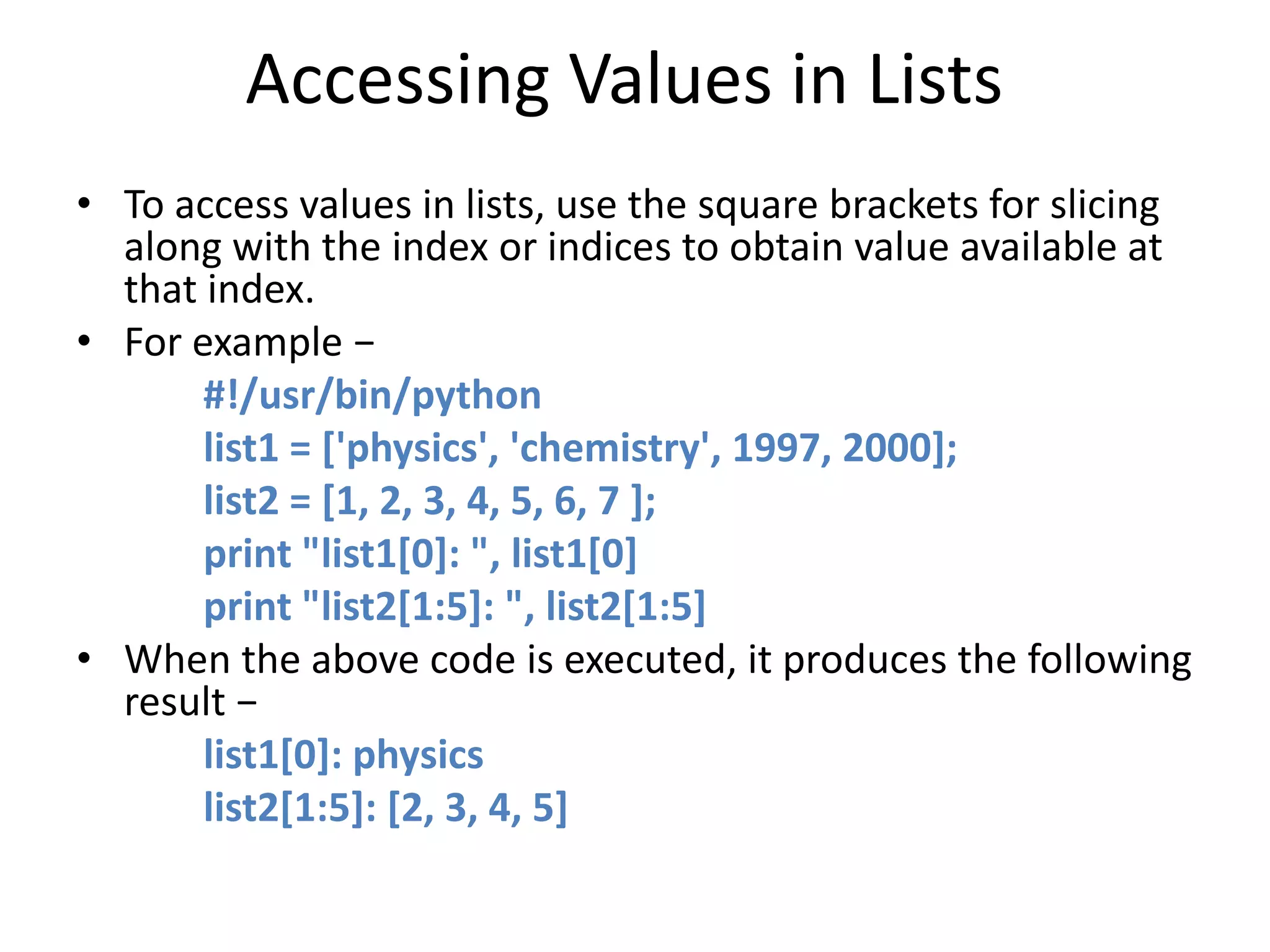 Python ppt | PPTX | Programming Languages | Computing