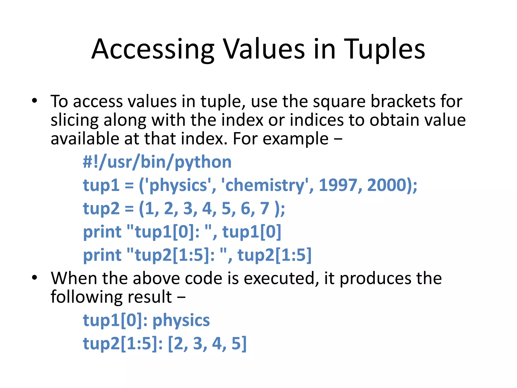 Python ppt | PPTX | Programming Languages | Computing