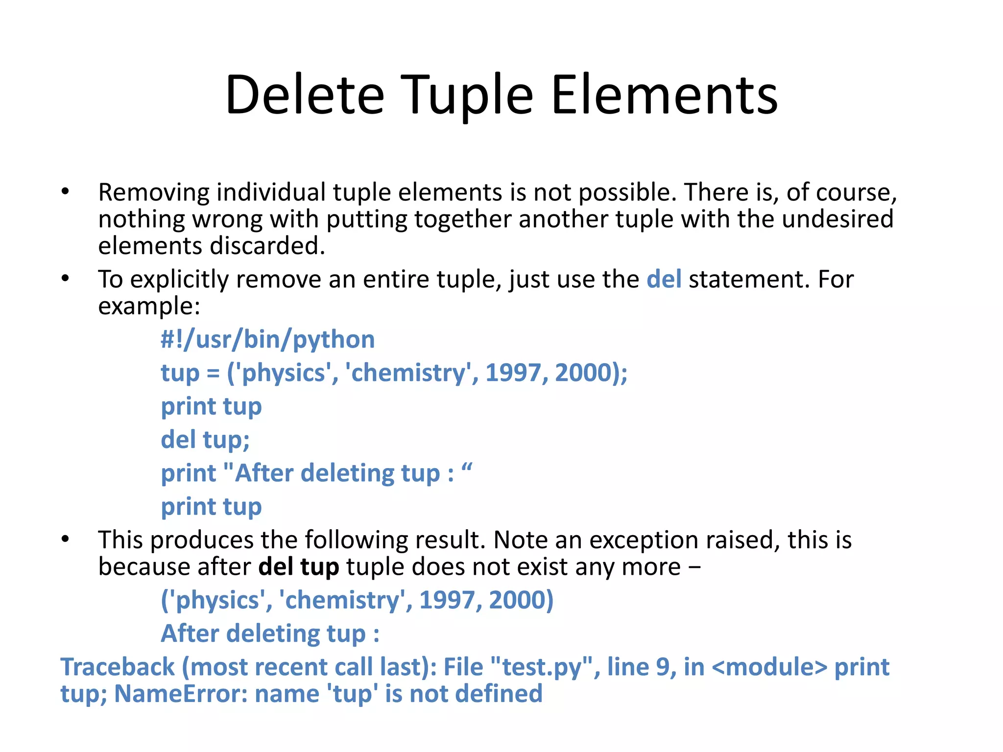 Python ppt | PPTX | Programming Languages | Computing