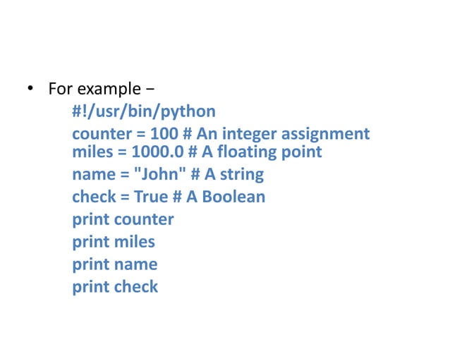 Python ppt | PPTX | Programming Languages | Computing