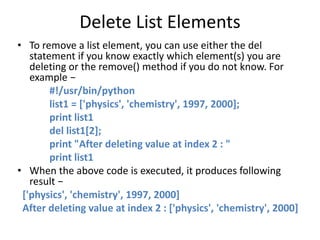 Python ppt | PPTX