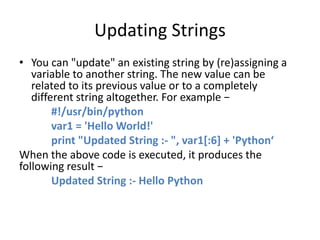 Python ppt | PPT