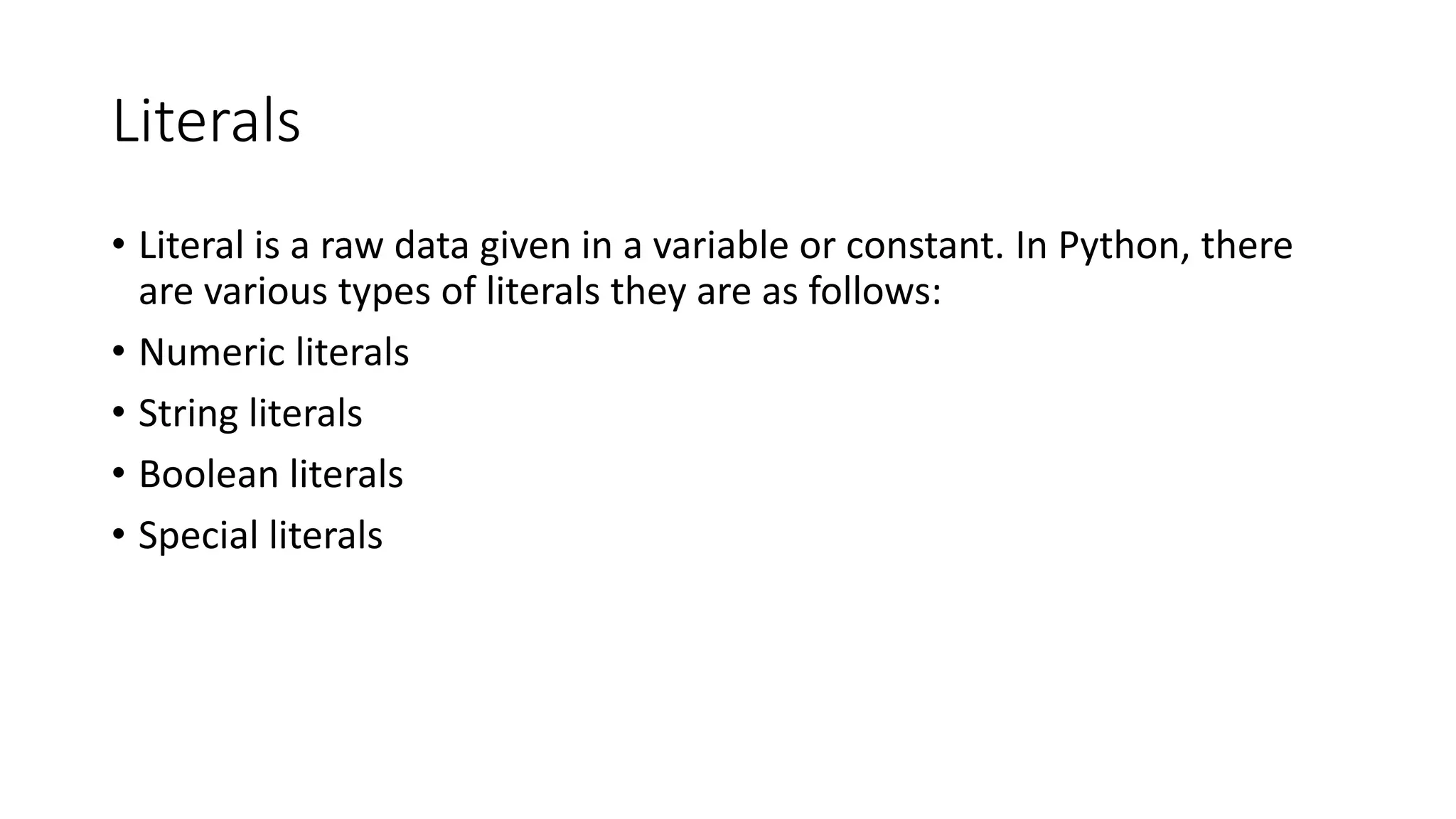 Fundamentals of Python Programming | PPTX | Programming Languages ...