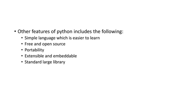 Fundamentals of Python Programming | PPTX | Programming Languages ...
