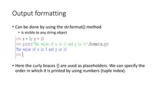 Fundamentals of Python Programming
