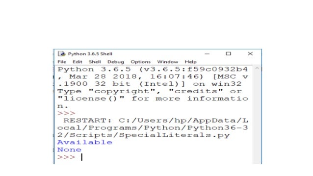 Fundamentals of Python Programming