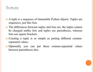 Python Concepts | PPT