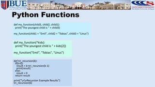 Python crush course | PPTX