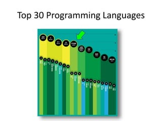 Top 30 Programming Languages
 