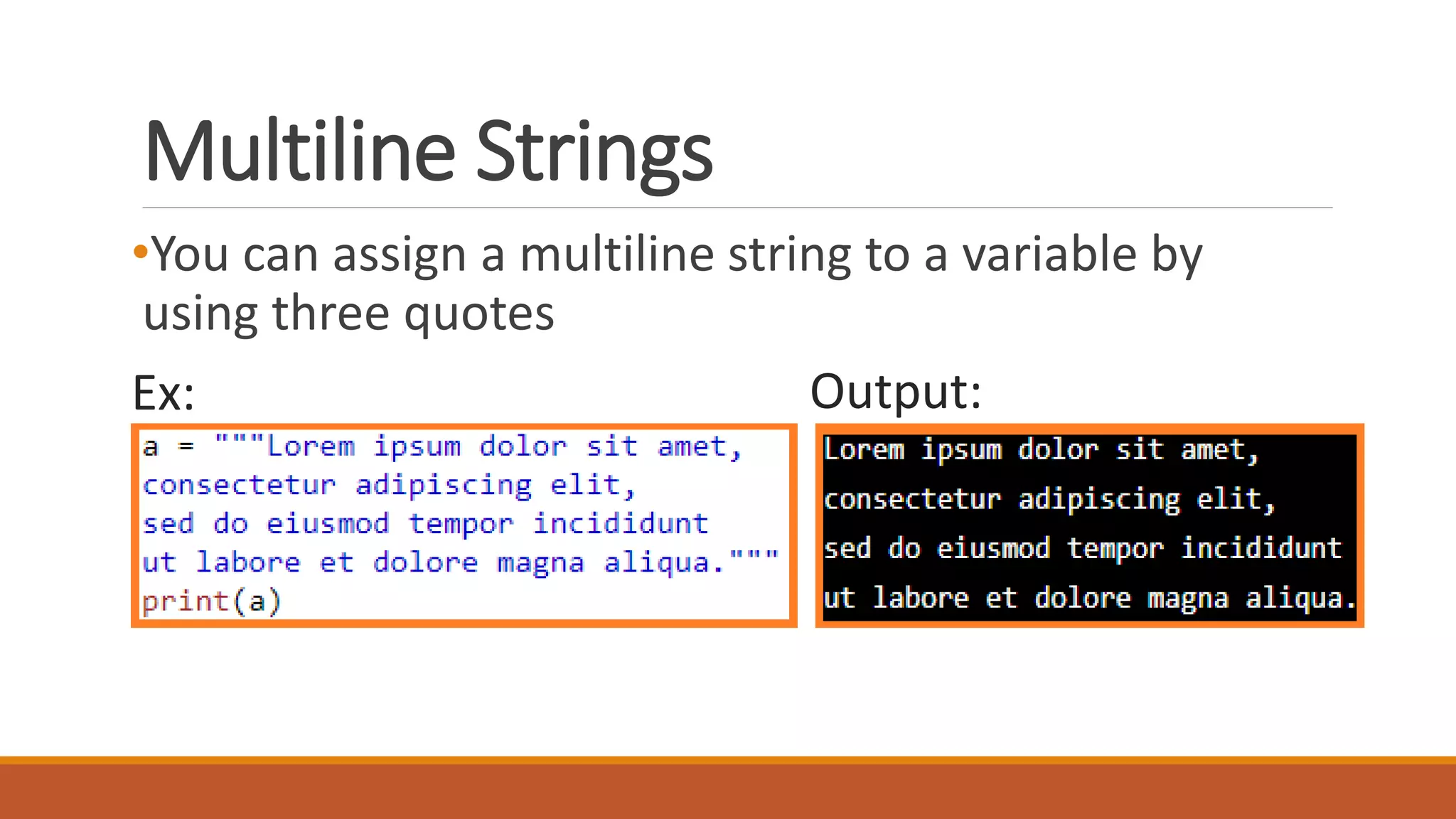 Full Python in 20 slides | PPTX | Programming Languages | Computing