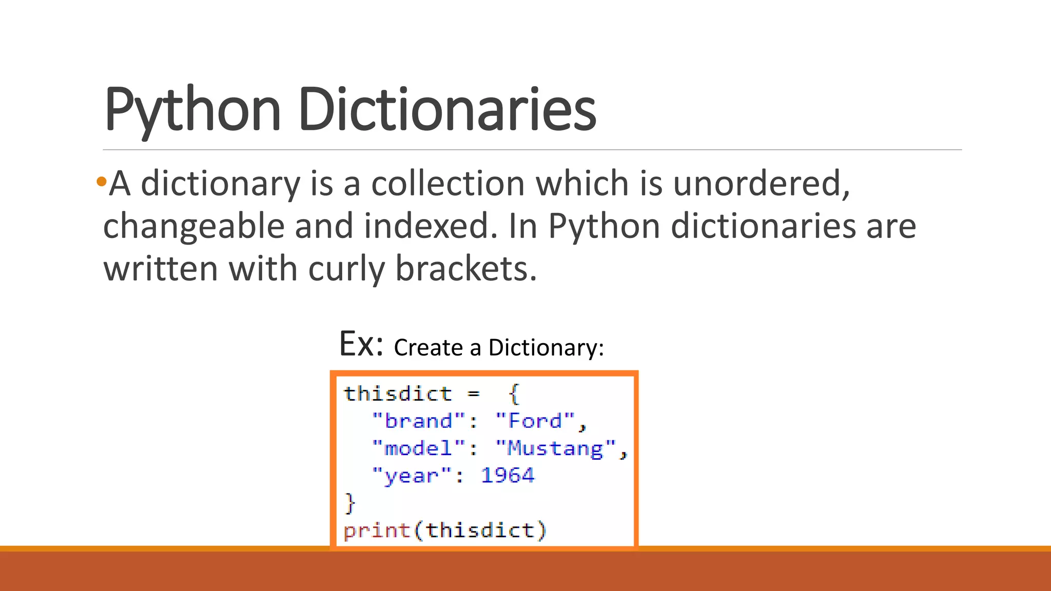 Full Python in 20 slides | PPTX | Programming Languages | Computing