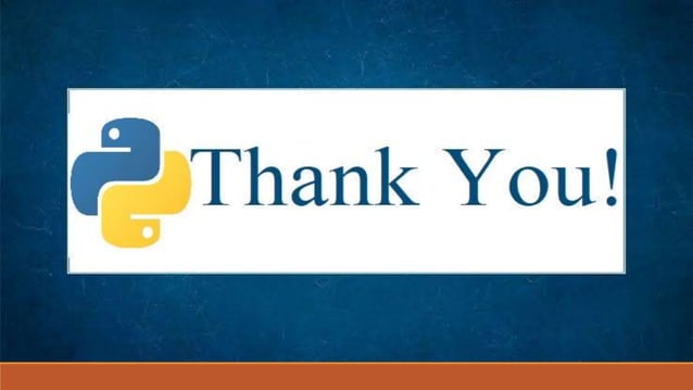 Full Python in 20 slides | PPTX | Programming Languages | Computing