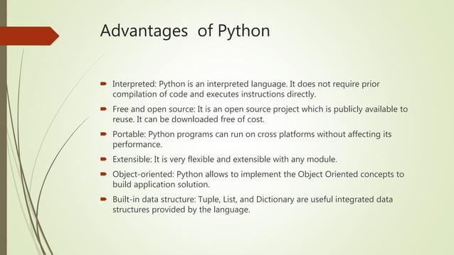 Python basic | PPT