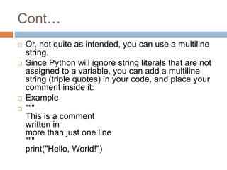 Python | PPT