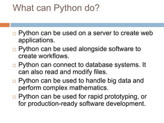 Python | PPT