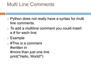 Python | PPT