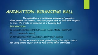 2D Graphics animation - Bouncing ball(Python).pptx