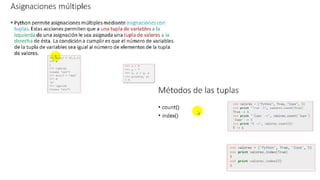 Aprendizaje de Lenguaje de Programación Python | PPTX