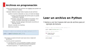 Aprendizaje de Lenguaje de Programación Python | PPTX