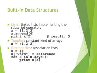 Introduction to python & its applications.ppt