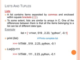 “Python” or “CPython” is written in C/C+ | PPTX