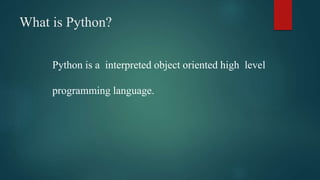 python.pptx......,........................ | PPT